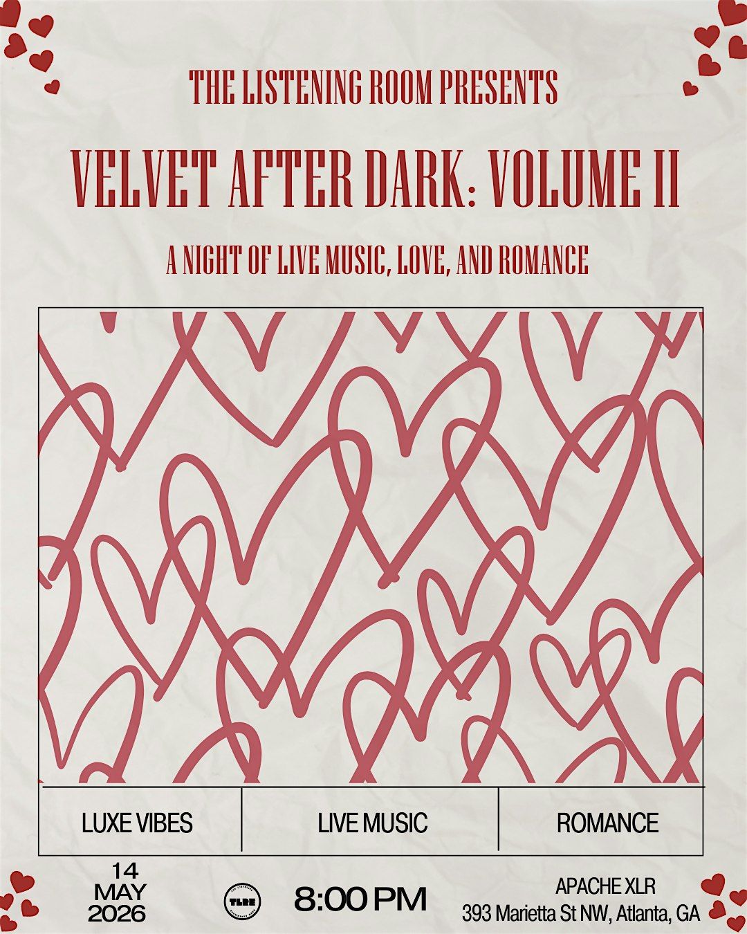 Attend Velvet After Dark: Volume II Live Music Show in Atlanta on