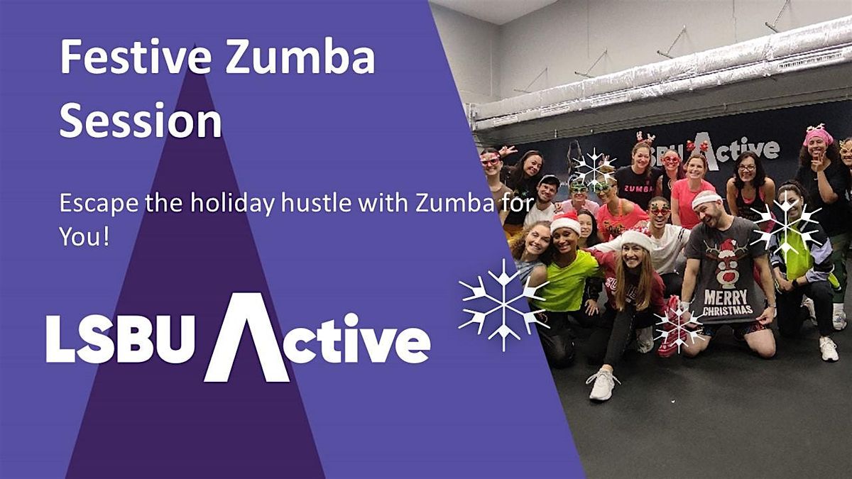 LSBU Active Festive Zumba Session, 15 December | Event in London | AllEvents