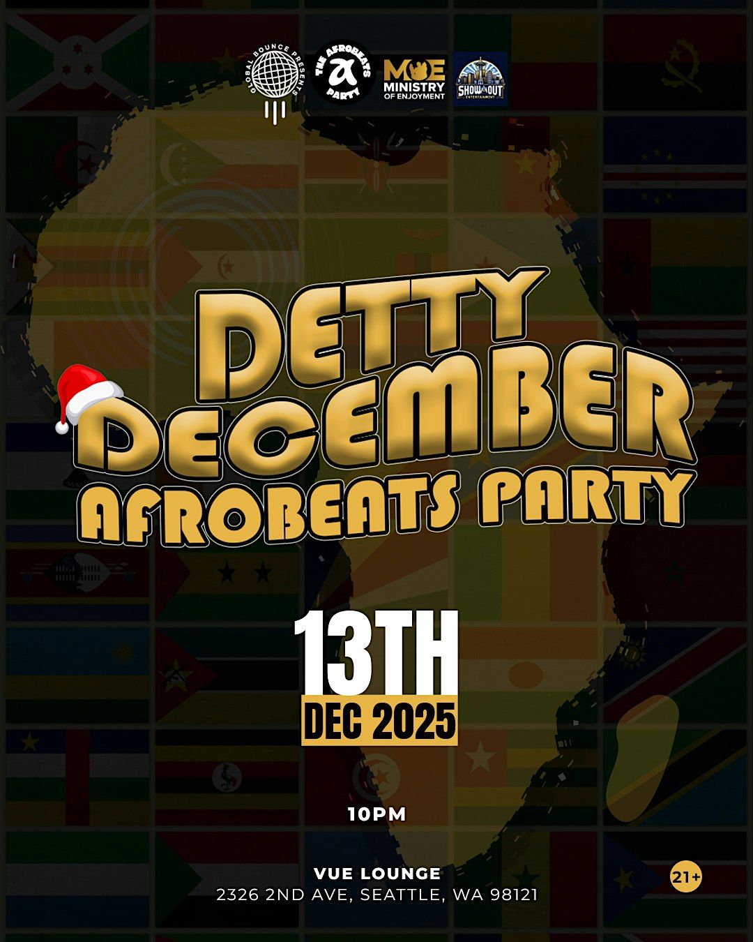 Detty December Night 2, 13 December | Event in Seattle | AllEvents