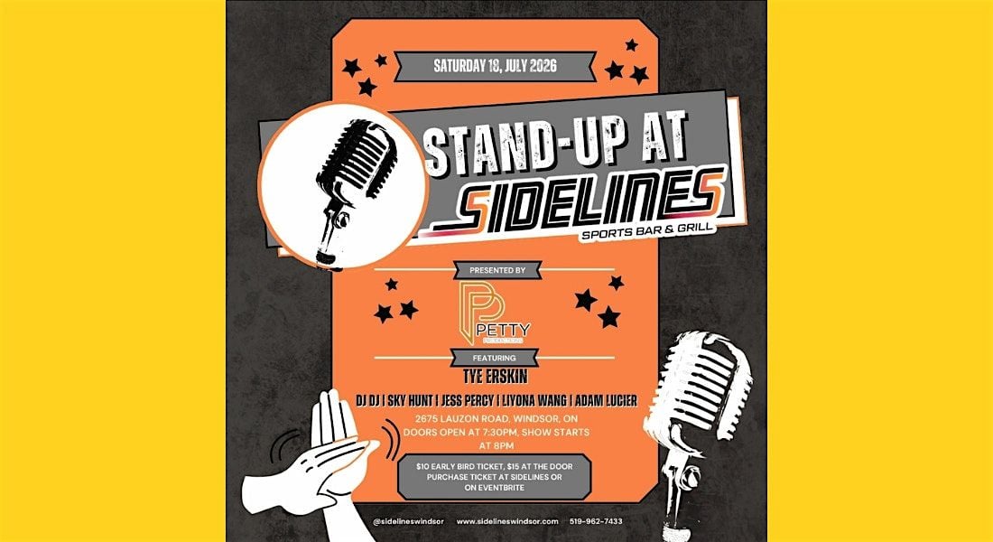 Standup At Sidelines!