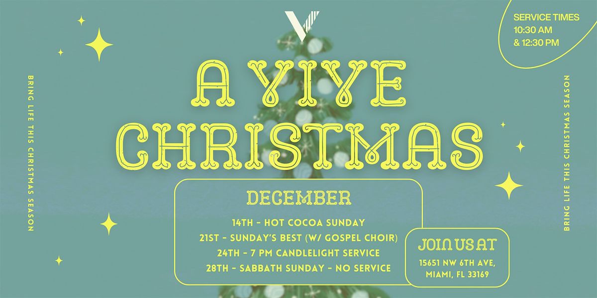 A Vive Christmas, 14 December | Event in Miami | AllEvents