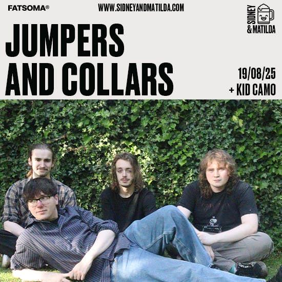 Jumpers and Collars + Kid Camo, 19 August | Event in Sheffield | AllEvents