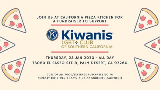 Kiwanis Lgbt Club Fundraiser Day At Cpk Palm Desert