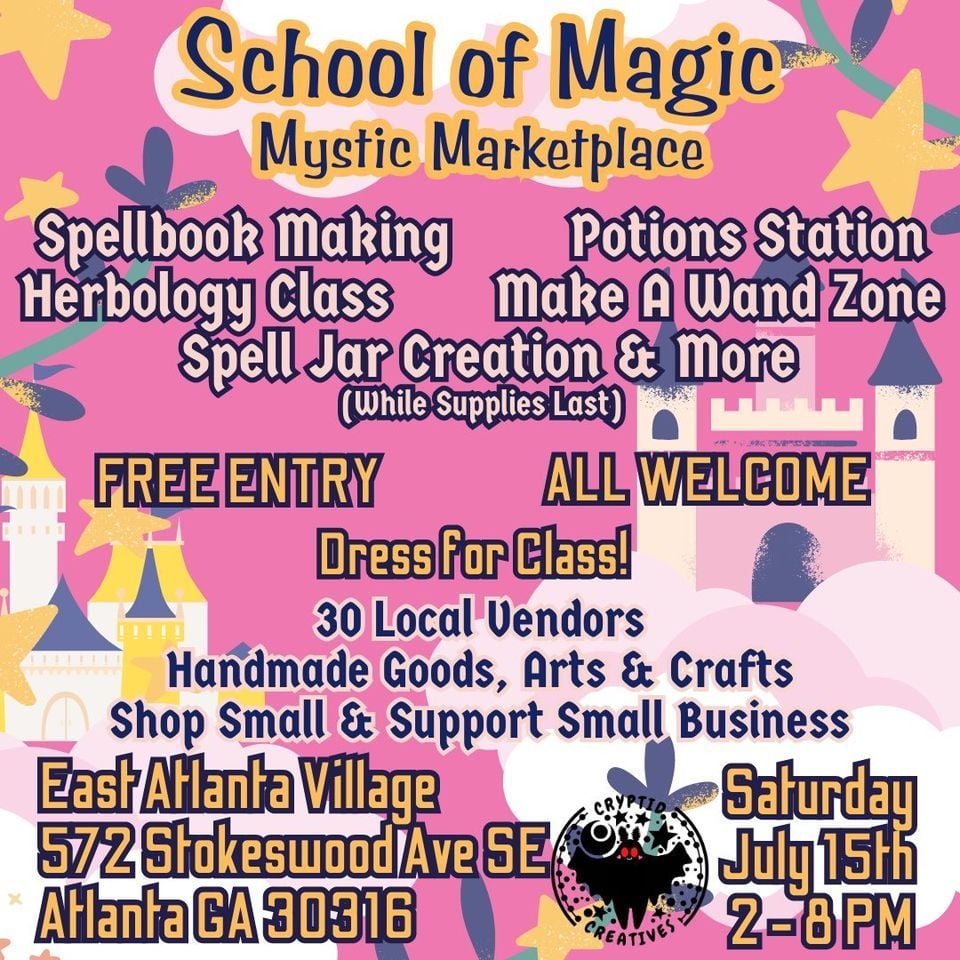 School of Magic & Mystic Marketplace Shop Local and Spelltacular