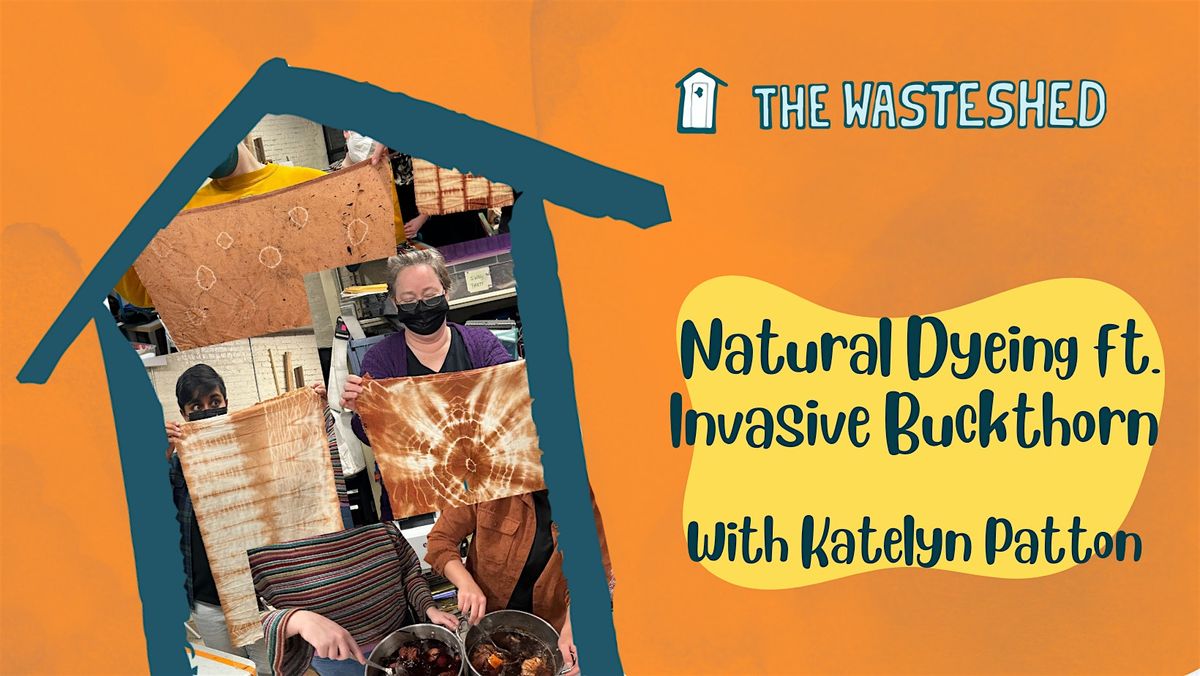Natural Dyeing with Invasive Buckthorn, 12 February | Event in Evanston | AllEvents