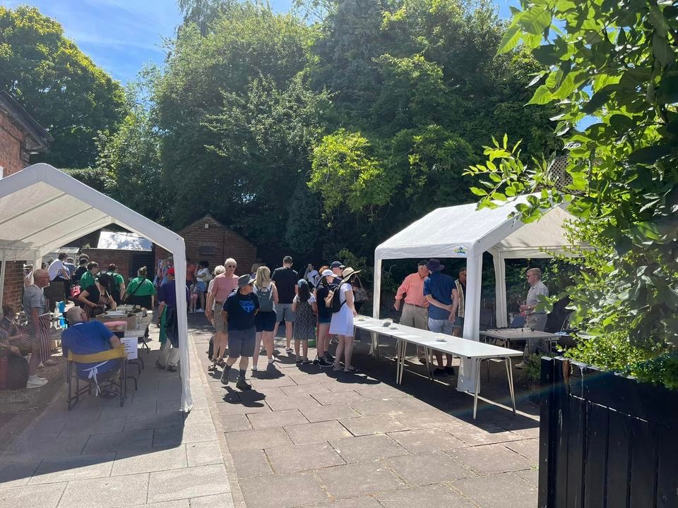 West Hallam Well Dressing Festival Day 2023, West Hallam Village