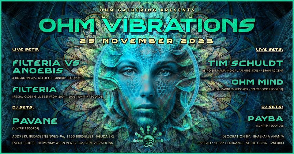 Ohm Vibrations, BUDA BXL, Zaventem, 25 November 2023 | AllEvents.in