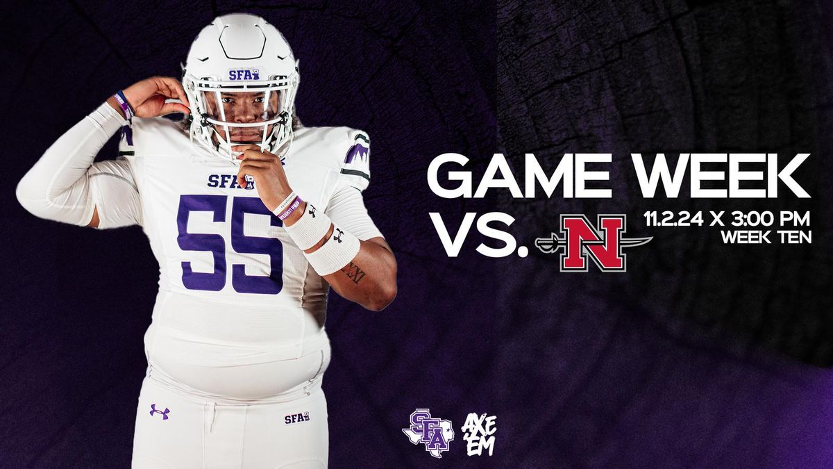Nicholls State Colonels at Stephen F. Austin Lumberjacks Football, 18 October | Event in Nacogdoches | AllEvents