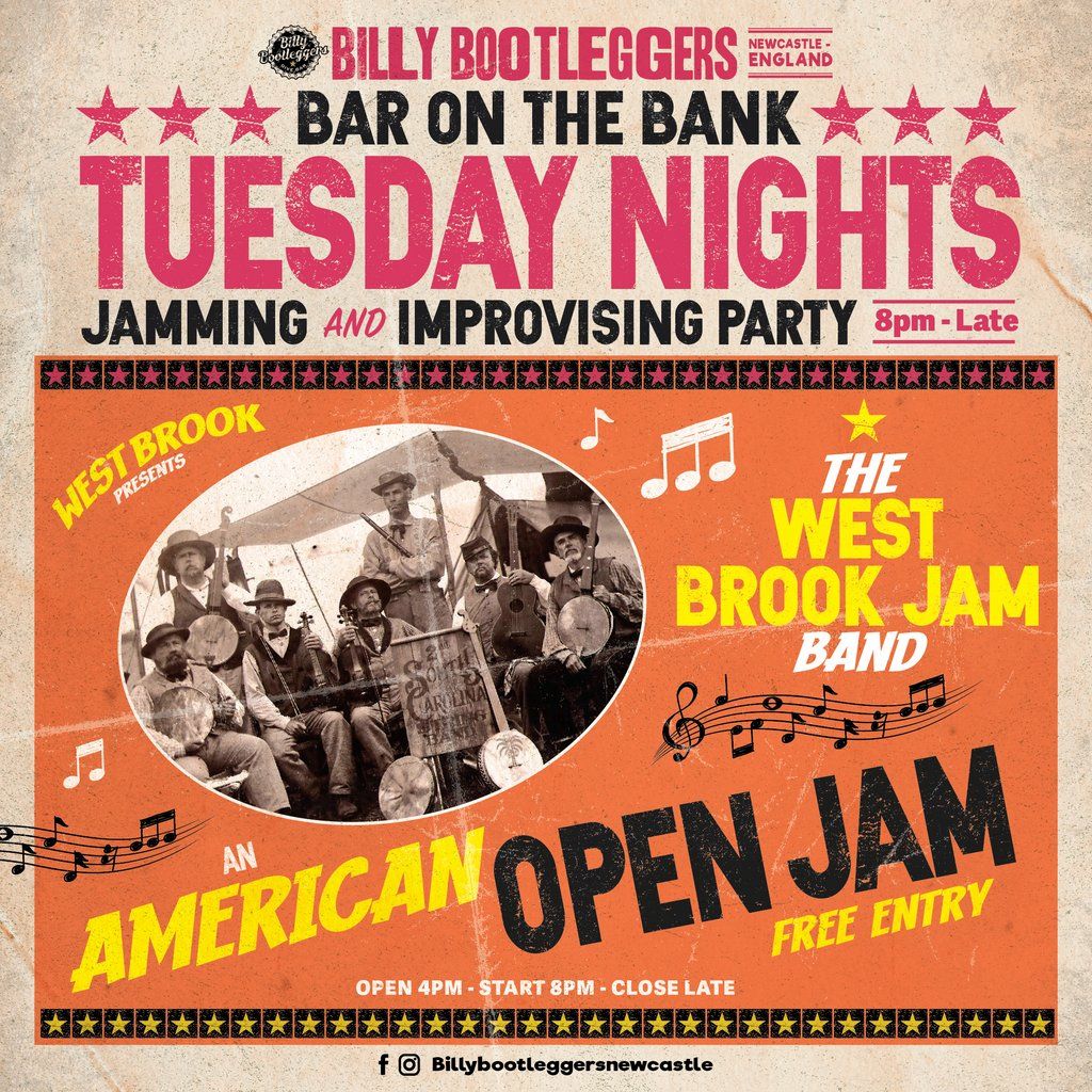 An American Open Jam - EVERY TUESDAY @ BILLY'S | Event in Newcastle Upon Tyne | AllEvents