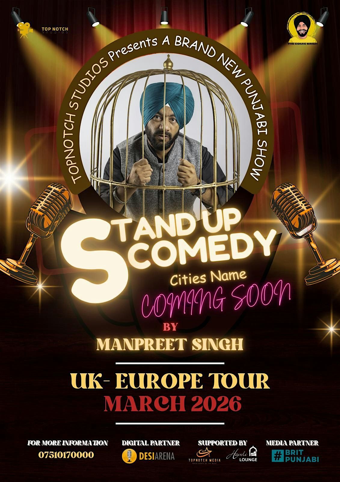 Stand UP comedy show by Manpreet Singh, 28 March | Event in Slough | AllEvents