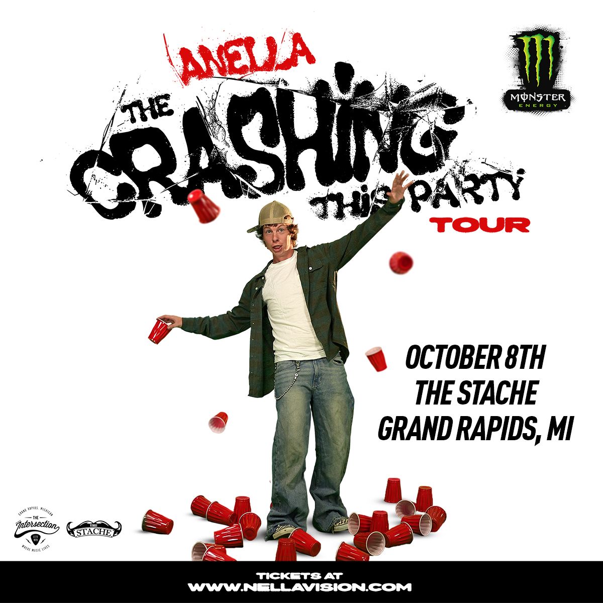 Anella at The Intersection - The Stache, 8 October | Event in Grand Rapids | AllEvents