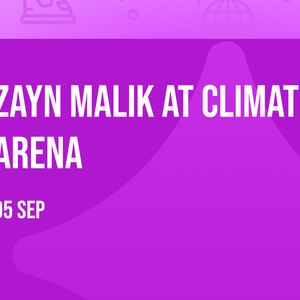 Zayn Malik at Climate Pledge Arena