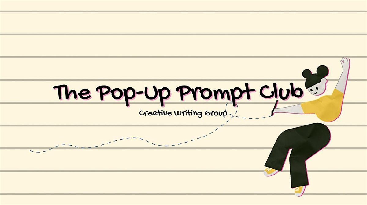 The Pop-Up Prompt Club Creative Writing Group - FREE SESSION, 11 December | Event in Brighton and Hove | AllEvents