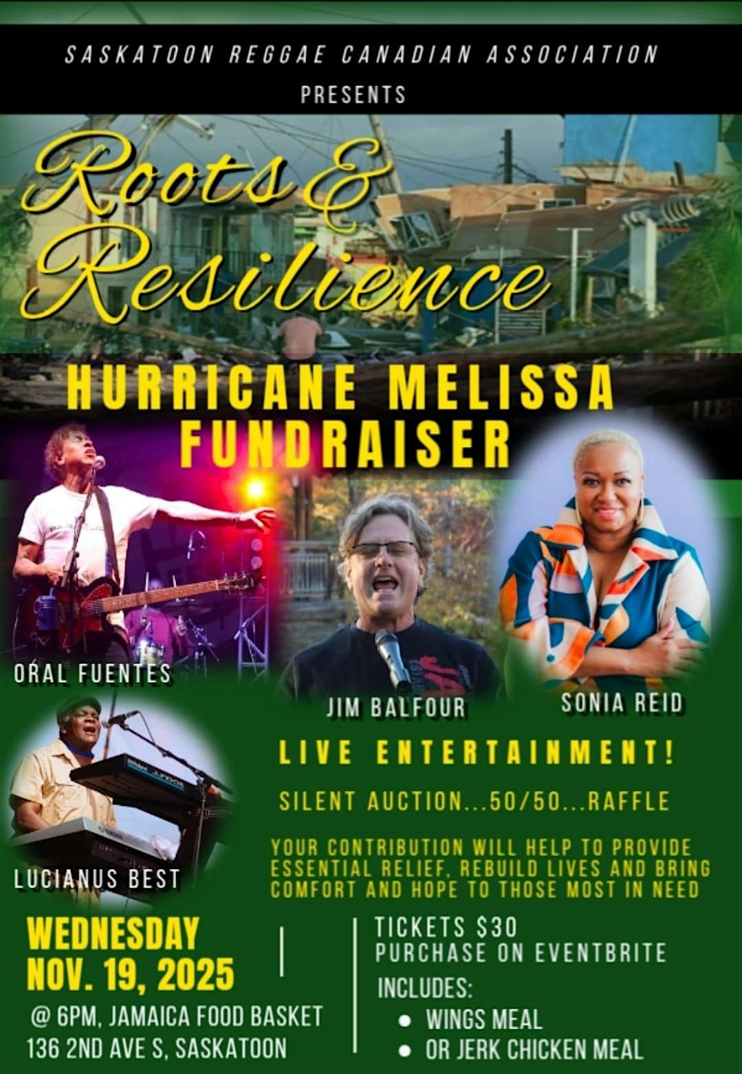 Roots & Resilience Concert, 19 November | Event in Saskatoon | AllEvents