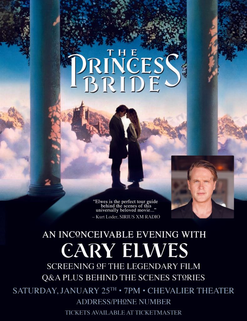 Cary Elwes at Fox Performing Arts Center, 19 July | Event in Riverside | AllEvents