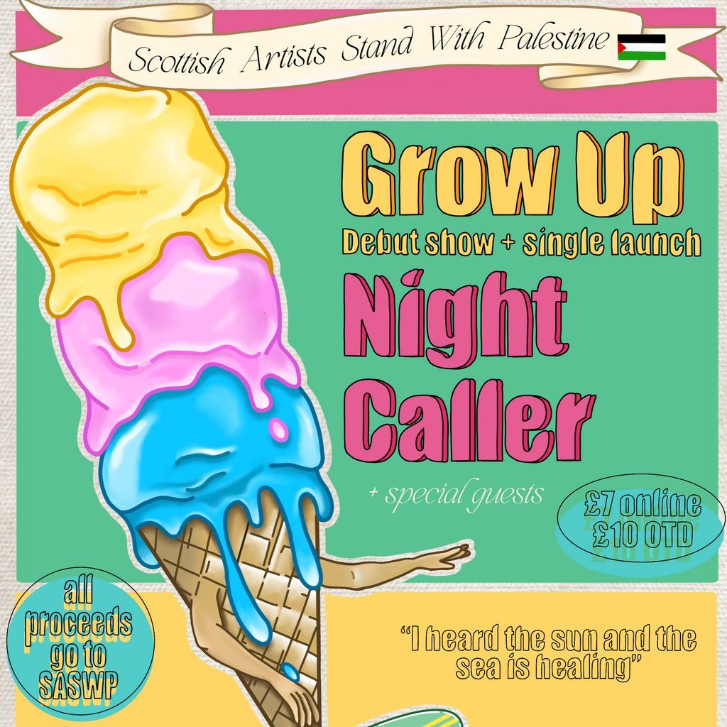 Grow Up + Night Caller, 7 September | Event in Glasgow | AllEvents
