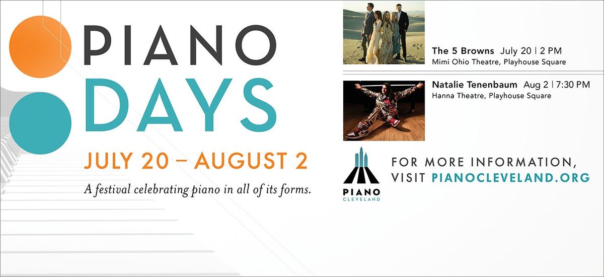 The 5 Browns at Playhouse Square - Mimi Ohio Theatre, 20 July | Event in Cleveland | AllEvents