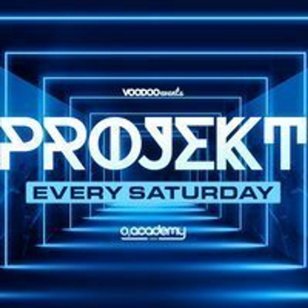 PROJEKT @ O2 Academy - 24th May | Event in Leeds | AllEvents