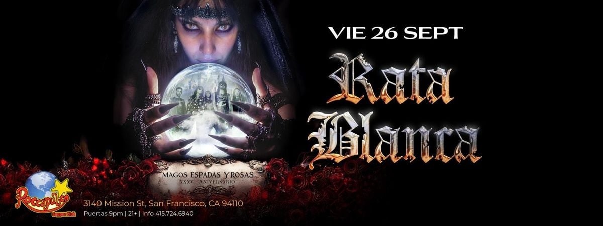 RATA BLANCA EN SAN FRANCISCO, 26 September | Event in San Francisco | AllEvents