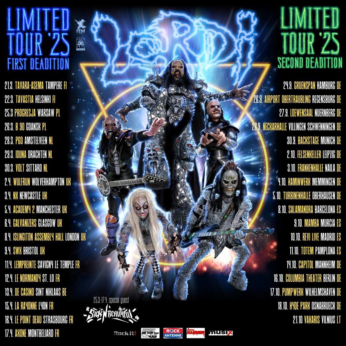 Lordi Osnabrück Tickets, 18 October | Event in Osnabrück | AllEvents