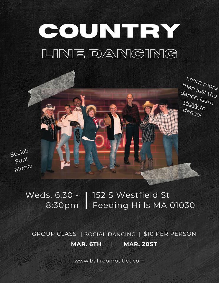 Feeding hills line dancing the red door theatre agawam 6 march