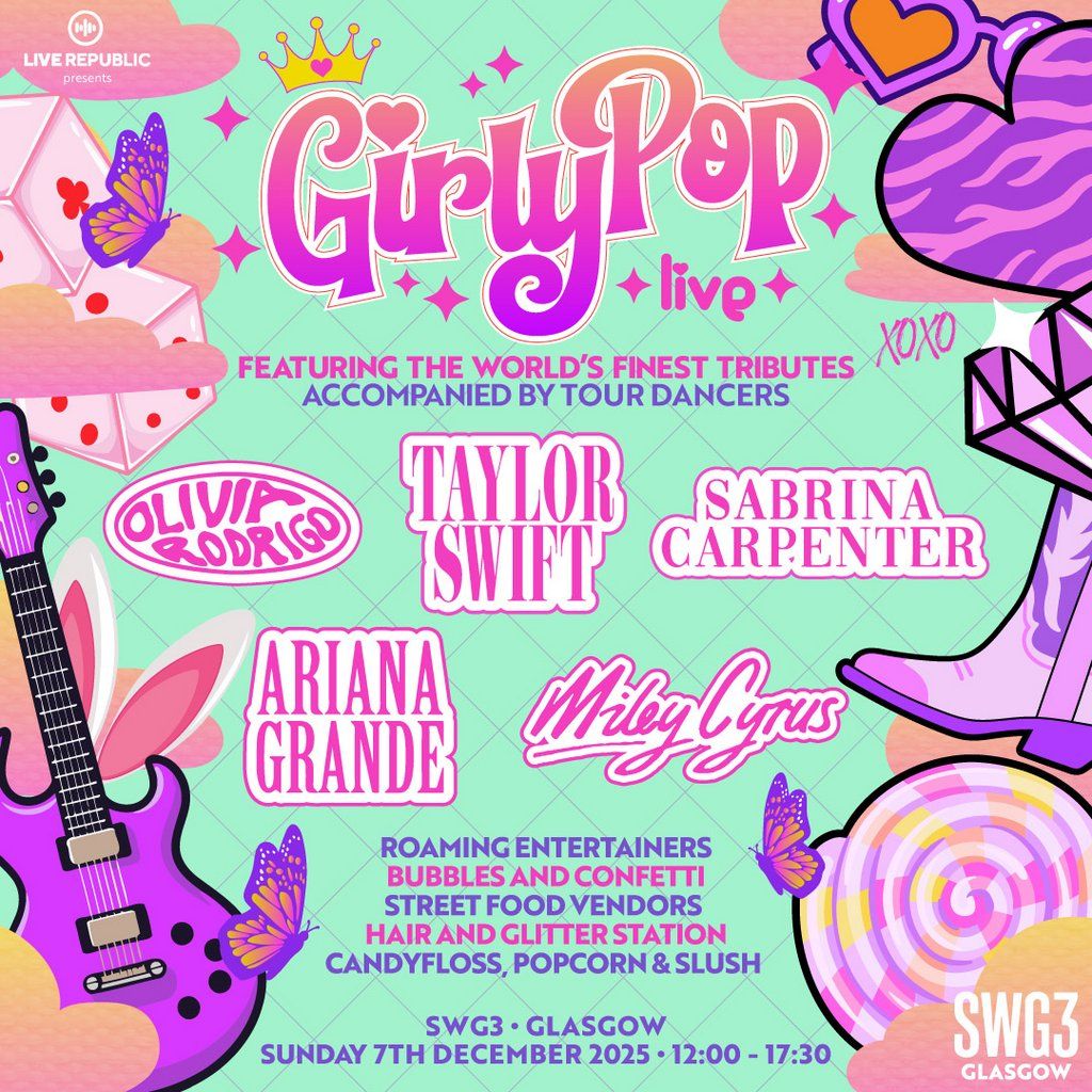 GirlyPop Live Xmas | SWG3, Glasgow | SOLD OUT!!!, 7 December | Event in Glasgow | AllEvents