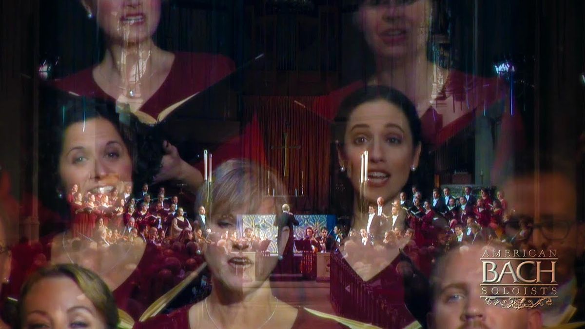 American Bach Soloists and American Bach Choir at Mondavi Center, 14 December | Event in Davis | AllEvents