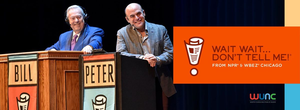 Parking Wait Wait... Don't Tell Me Podcast, 31 July | Event in New York | AllEvents
