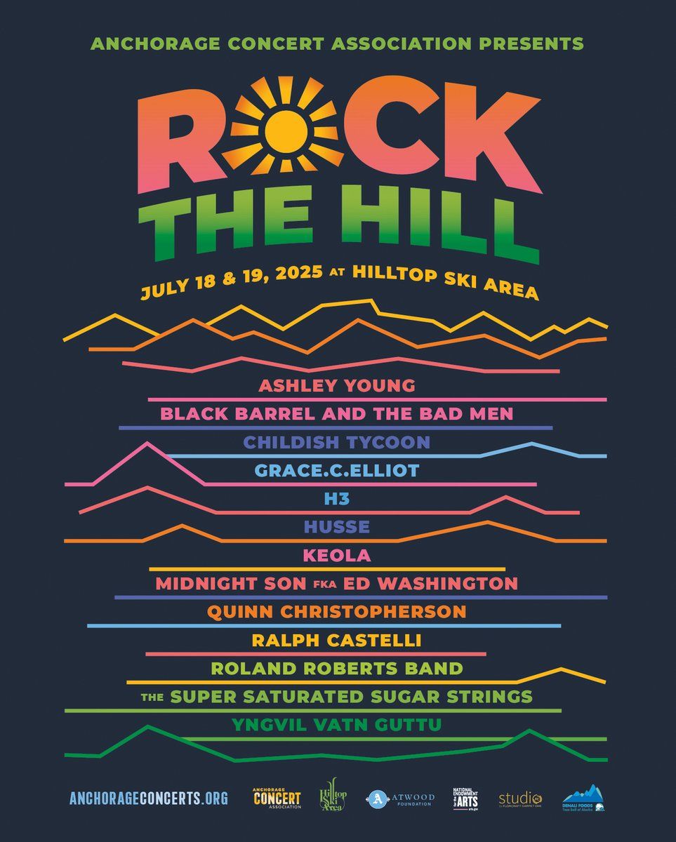Rock The Hill: Ashley Young & Childish Tycoon - 2 Day Pass, 17 July | Event in Anchorage | AllEvents