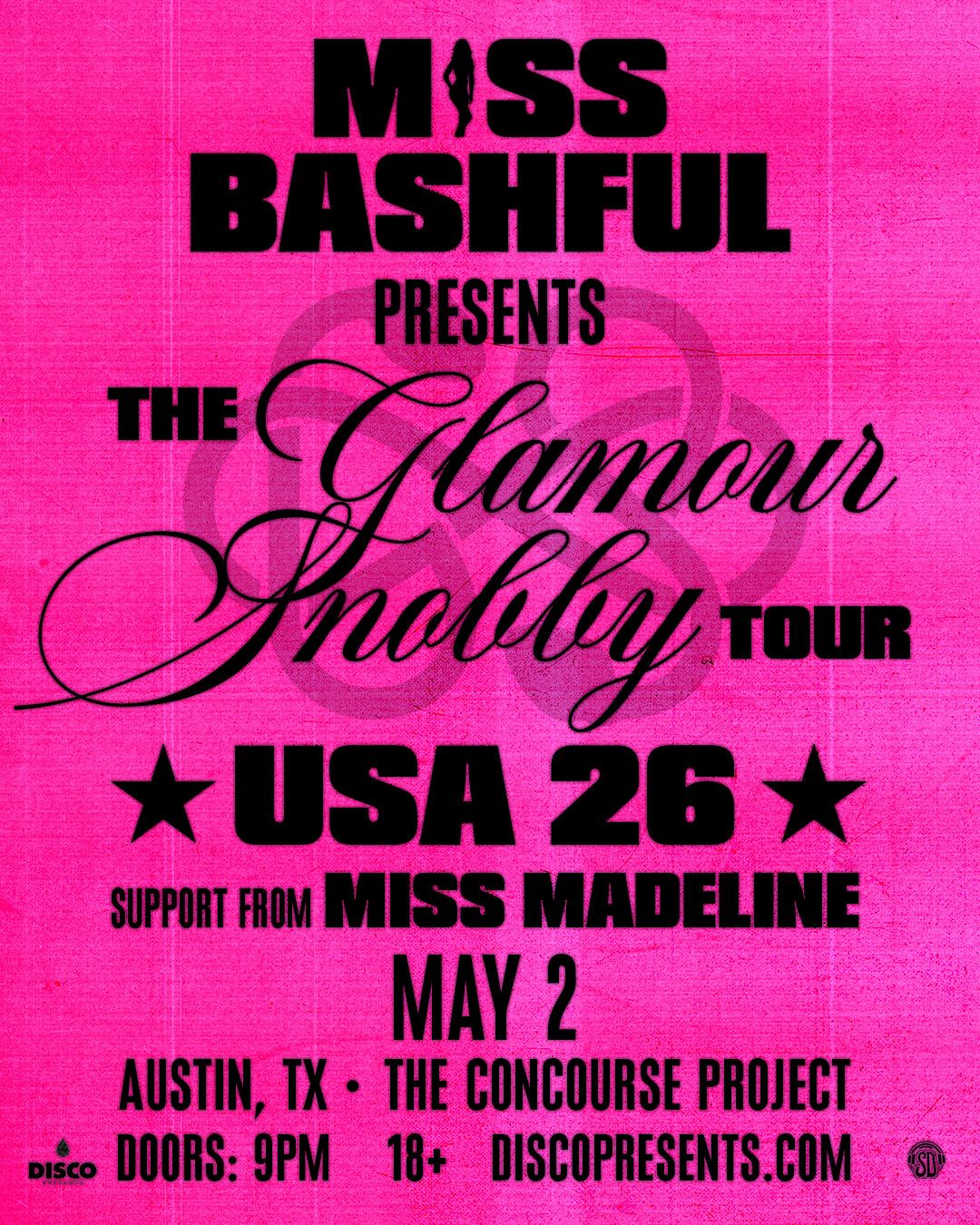 Miss Bashful, 17 April | Event in Denver | AllEvents