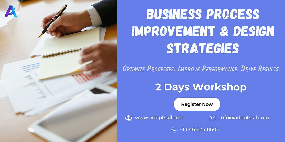 Business Process Improvement & Design Strategies – Halifax, NS | 1 Day