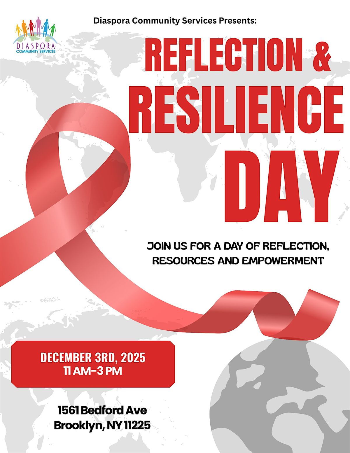 Reflection & Resilience Day, 3 December | Event in Brooklyn | AllEvents