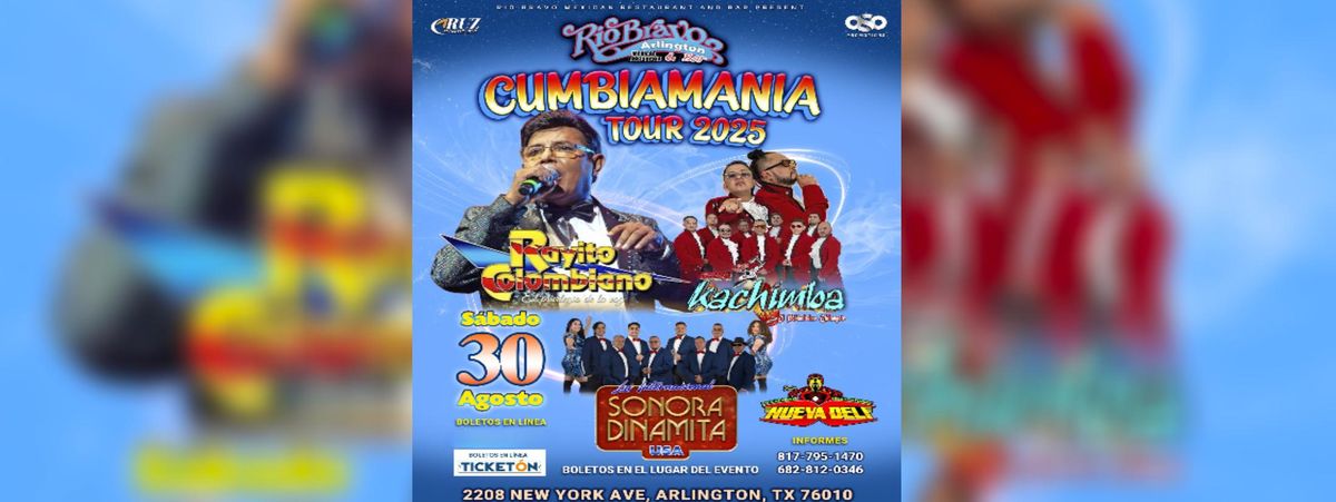 CUMBIAMANIA TOUR 2025 EN ARLINGTON  in Arlington, 30 August | Event in Arlington | AllEvents