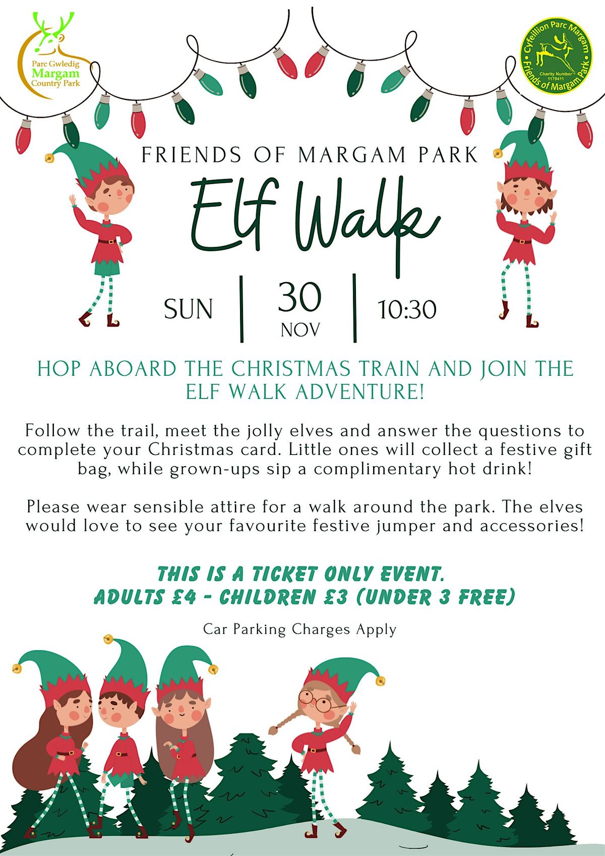 Margam Elf Walk, 30 November | Event in Port Talbot | AllEvents