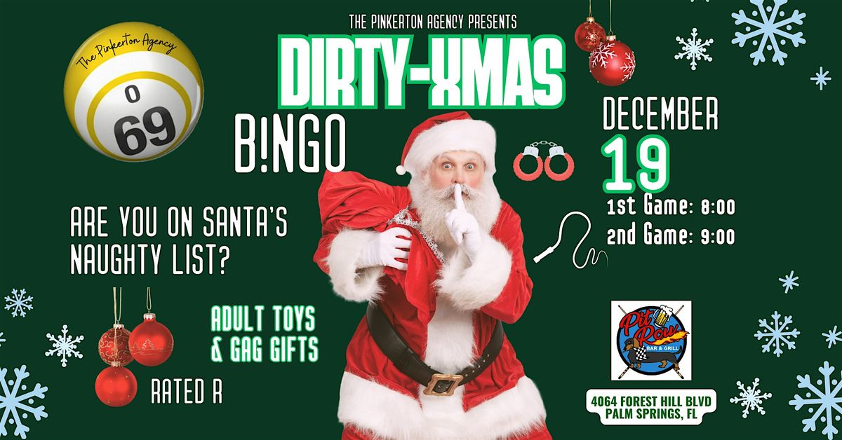 Dirty Xmas Bingo at Pit Row, 19 December | Event in Palm Springs | AllEvents