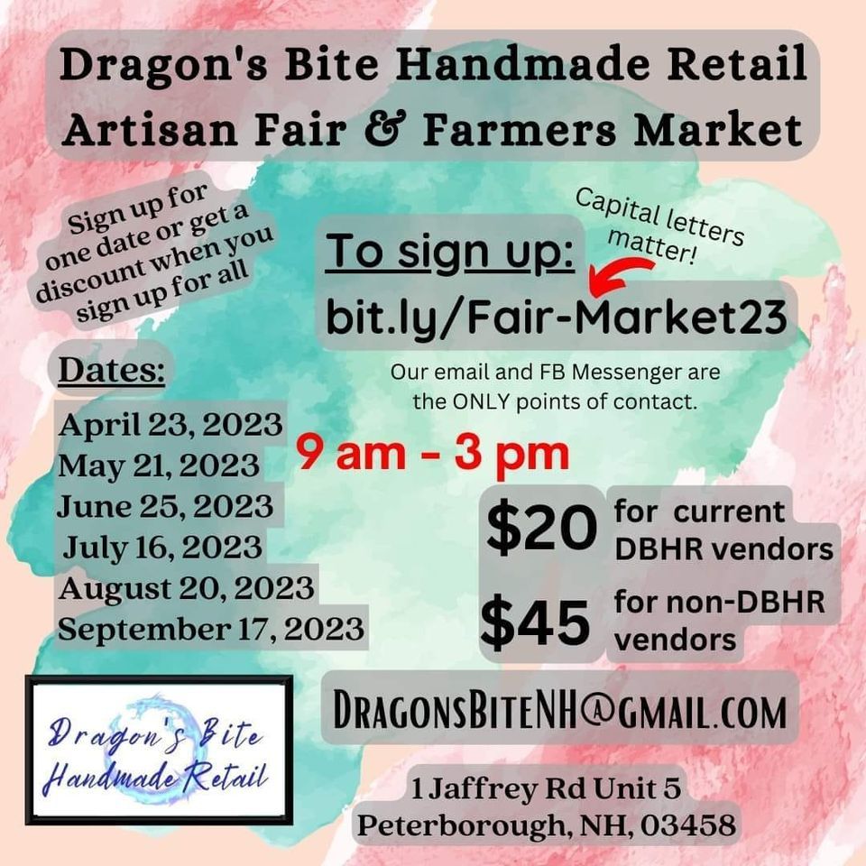 Meekly Made At 1st Annual Artisan Fair & Farmers Market, 1 Jaffrey Rd