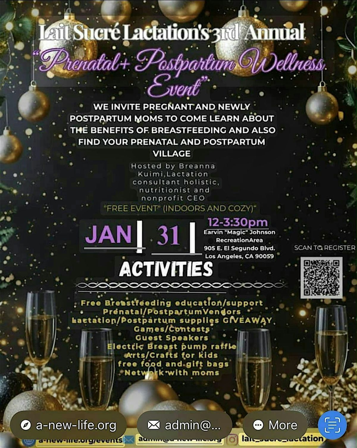 Prenatal Breastfeeding Class + Postpartum Wellness event, 31 January | Event in Los Angeles | AllEvents