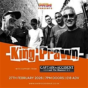 King Prawn, 27 February | Event in Derby | AllEvents