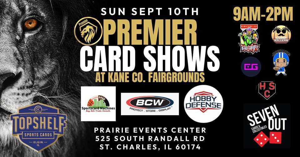 Premier Card Shows - Kane County Fairgrounds, Kane County Fairgrounds,  Saint Charles, 10 September 2023 | AllEvents.in