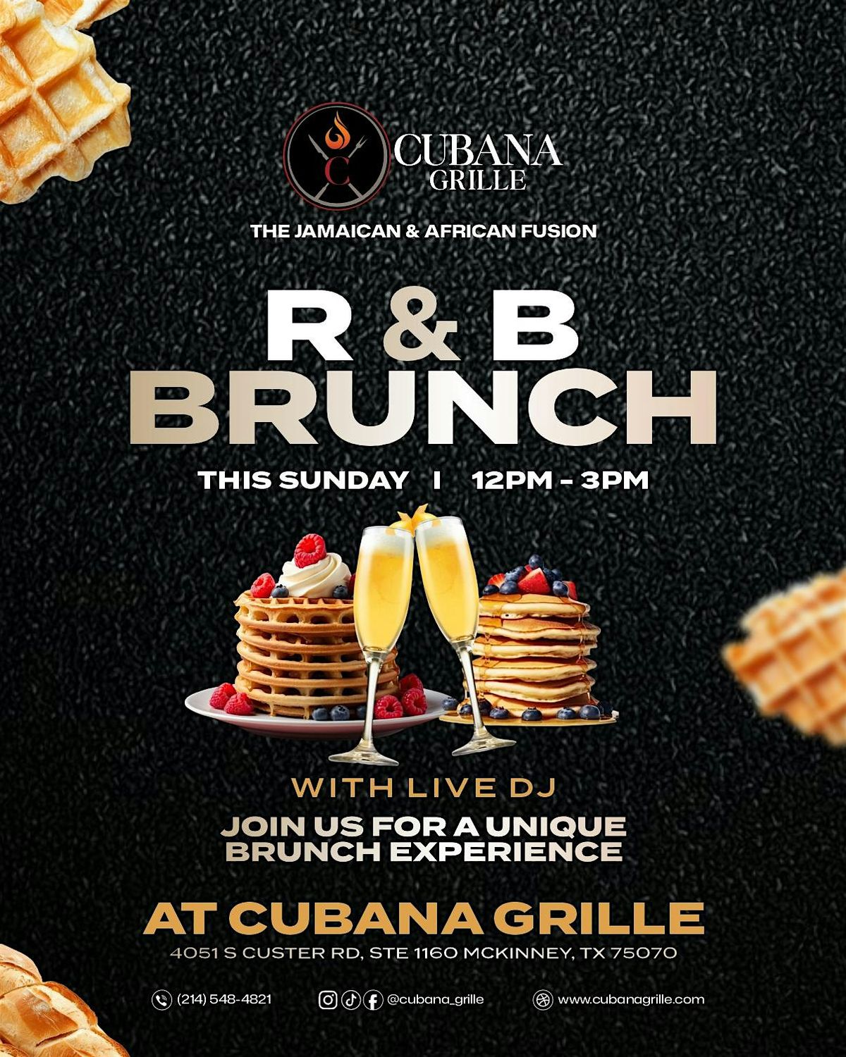 R&B Brunch At Cubana Grille - Sunday | Event in McKinney | AllEvents
