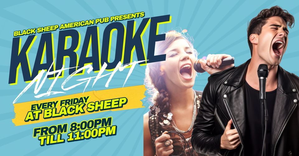 KARAOKE NIGHT BLACK SHEEP AMERICAN PUB, Black Sheep American Pub, Lutz