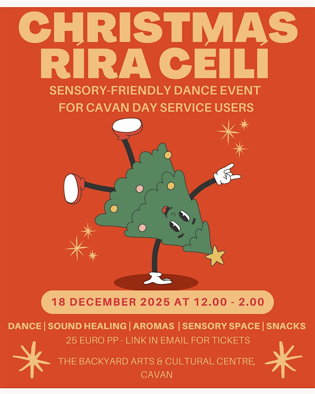 Christmas Rírá Céilí – A Sensory-Friendly Dance & Sound Experience, 18 December | Event in Cavan