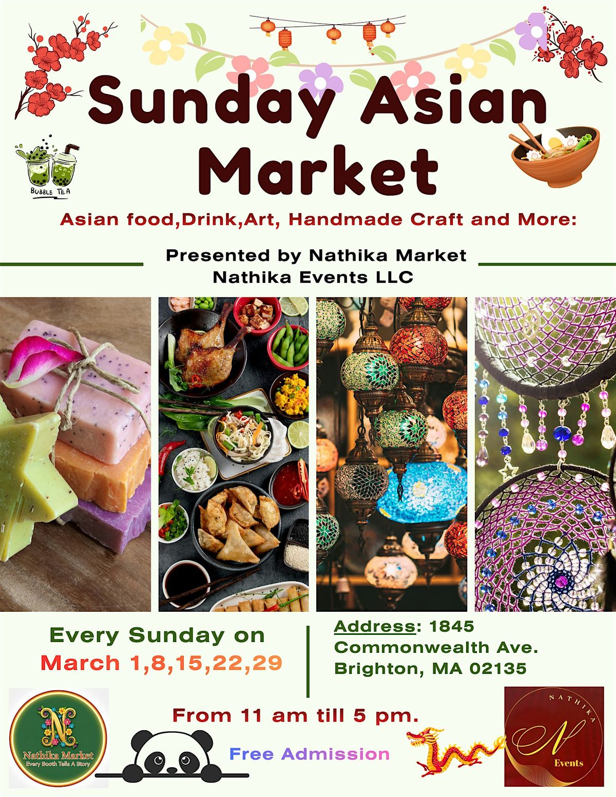 Sunday Asian Market Invitation, 1 March | Event in Boston | AllEvents