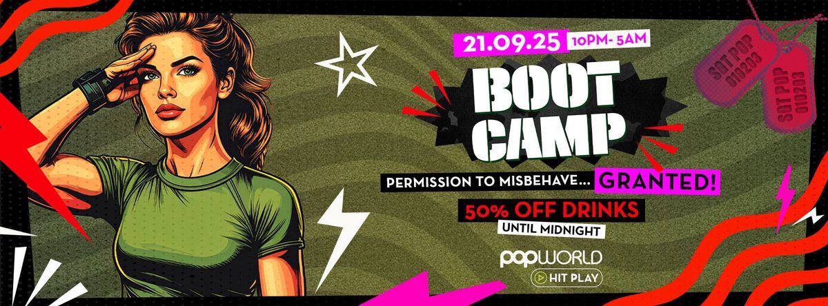 Freshers Boot Camp.. permission to misbehave .... GRANTED, 21 September | Event in Lincoln | AllEvents