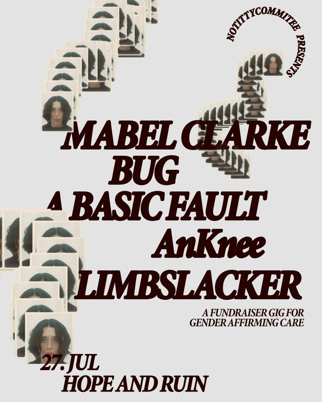 Mabel Clarke, Bug, A Basic Fault, AnKee and Limbslacker, 27 July | Event in Brighton | AllEvents