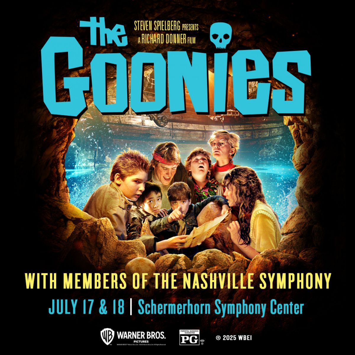 The Goonies with Members of the Nashville Symphony at Schermerhorn Symphony Center, 17 July | Event in Nashville