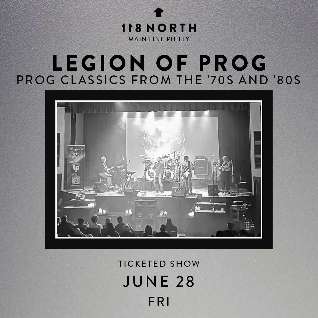Legion of Prog  - 70s and 80s at The Vogel at Count Basie Center for the Arts, 19 September | Event in Red Bank