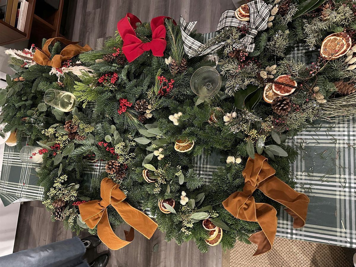 Wine & Wreaths: Holiday Wreath Making at The Warwick Hotel, 11 December | Event in Denver | AllEvents