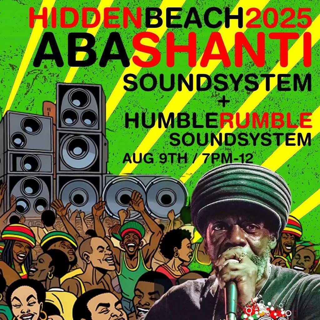 Hidden Beach LMHR Festival Presents Aba Shanti Full Sound System, 9 August | Event in Hastings | AllEvents