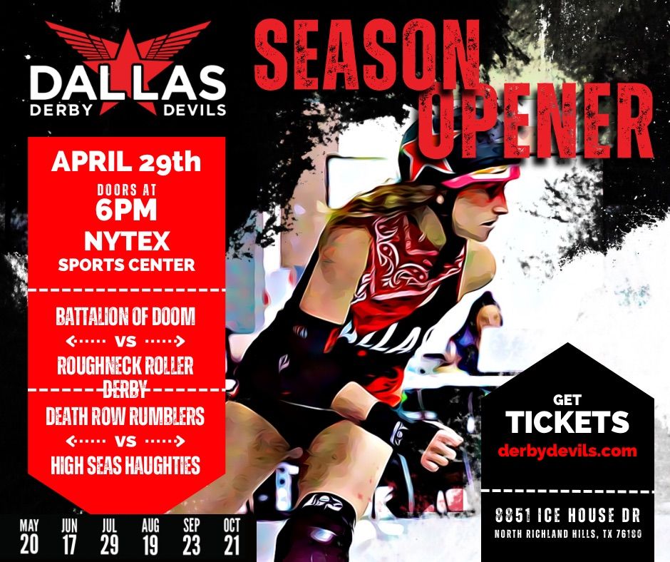 DDD Season Opener, NYTEX Sports Centre, Richland Hills, April 29 2023